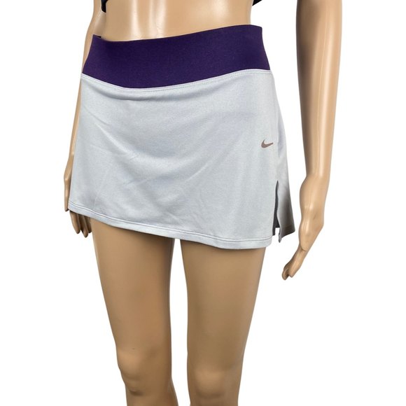 Nike Dri Fit Athletic Tennis Y2K Mini Skirt Skort Women Size Medium - Picture 1 of 11